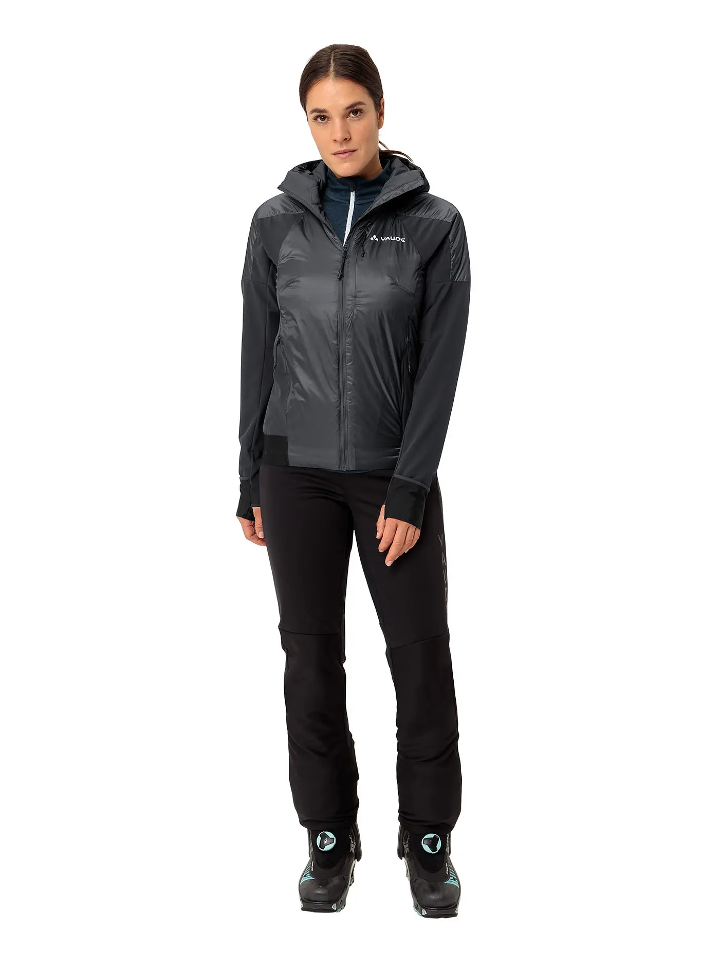 VAUDE | Damen Hybridjacke Larice Hoodie | 